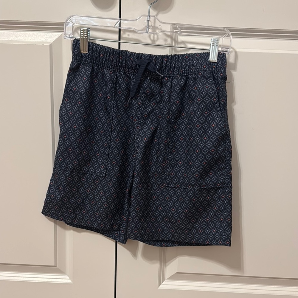 Abercrombie Kids Navy Patterned Shorts